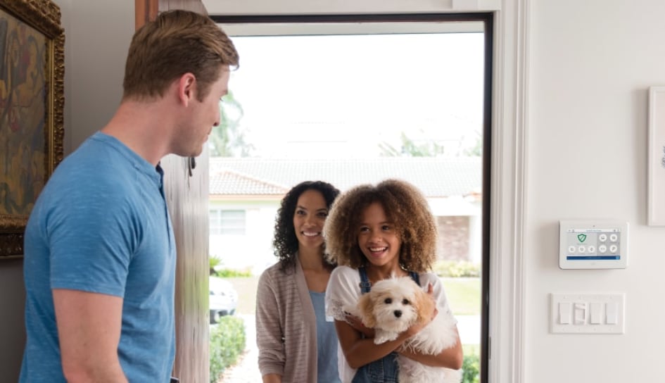 Orange County home with ADT Smart Locks